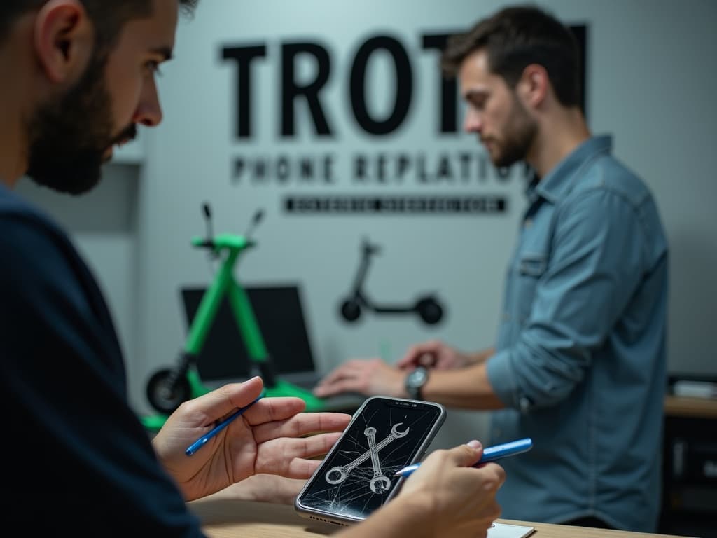 Réparation Écran / Vitre tactile à Bezons - TROTTIPHONE