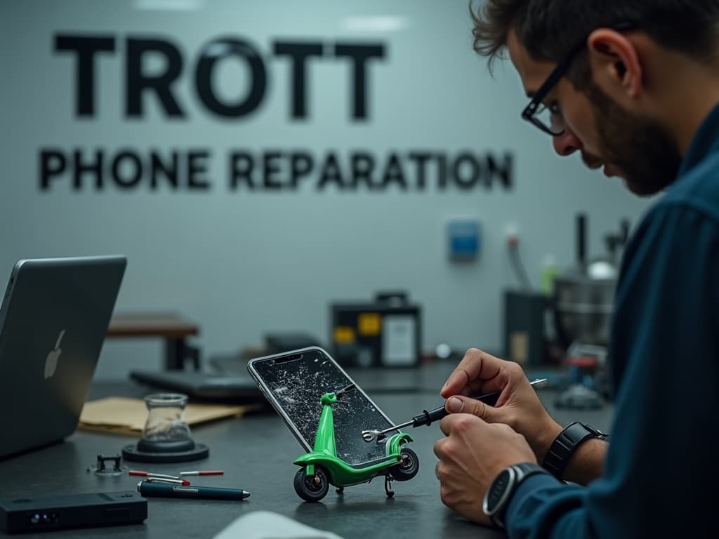 Réparation Écran / Vitre tactile à Bruyères-sur-Oise - TROTTIPHONE