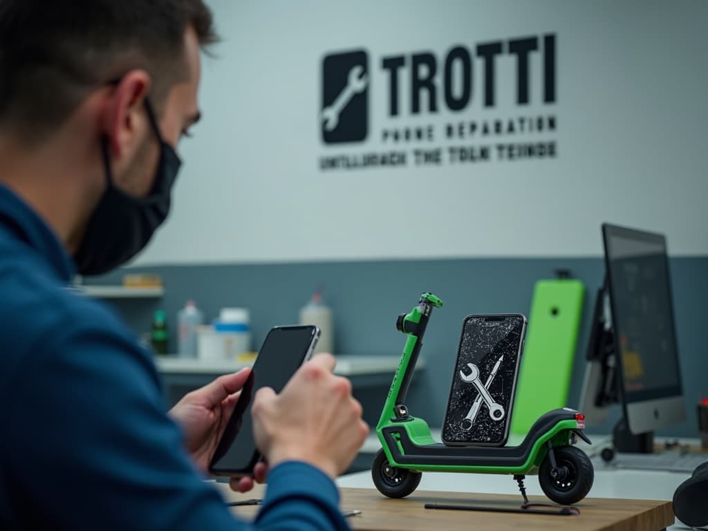 Réparation Écran / Vitre tactile à Cergy - TROTTIPHONE