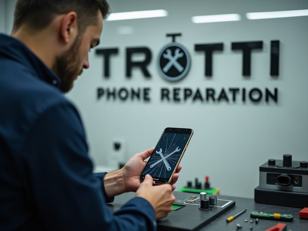 Réparation Écran / Vitre tactile à Charmont - TROTTIPHONE