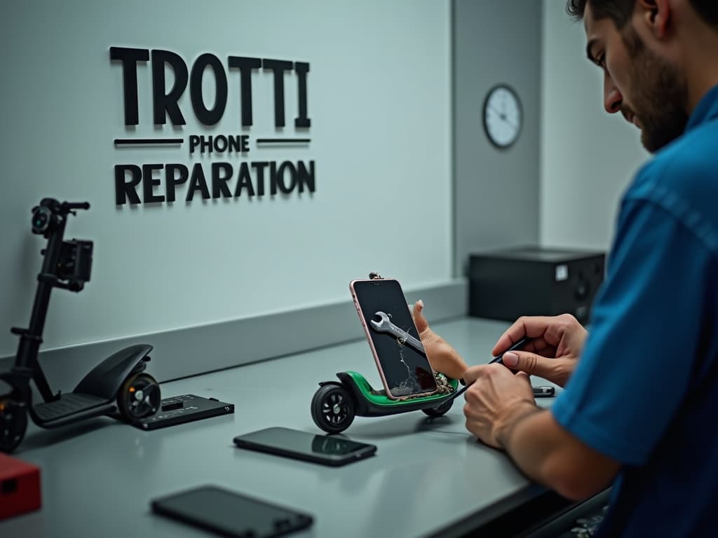 Réparation Écran / Vitre tactile à Chars - TROTTIPHONE