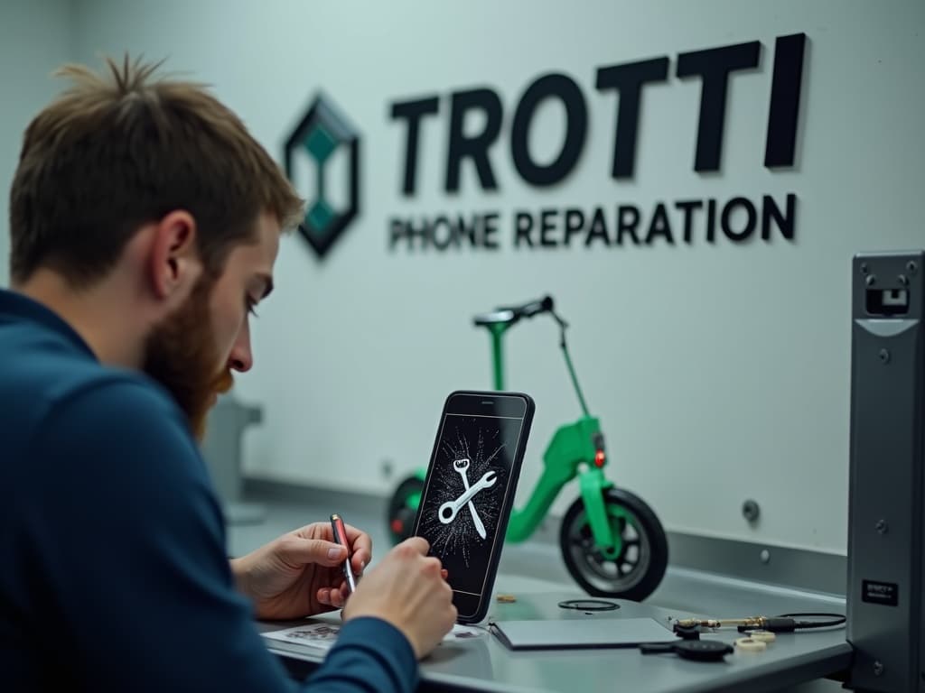 Réparation Écran / Vitre tactile à Ennery - TROTTIPHONE