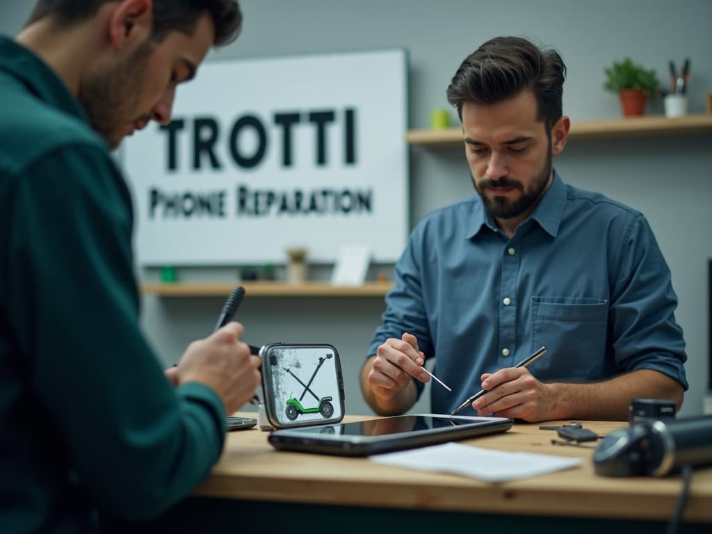Réparation Écran / Vitre tactile à Génicourt - TROTTIPHONE