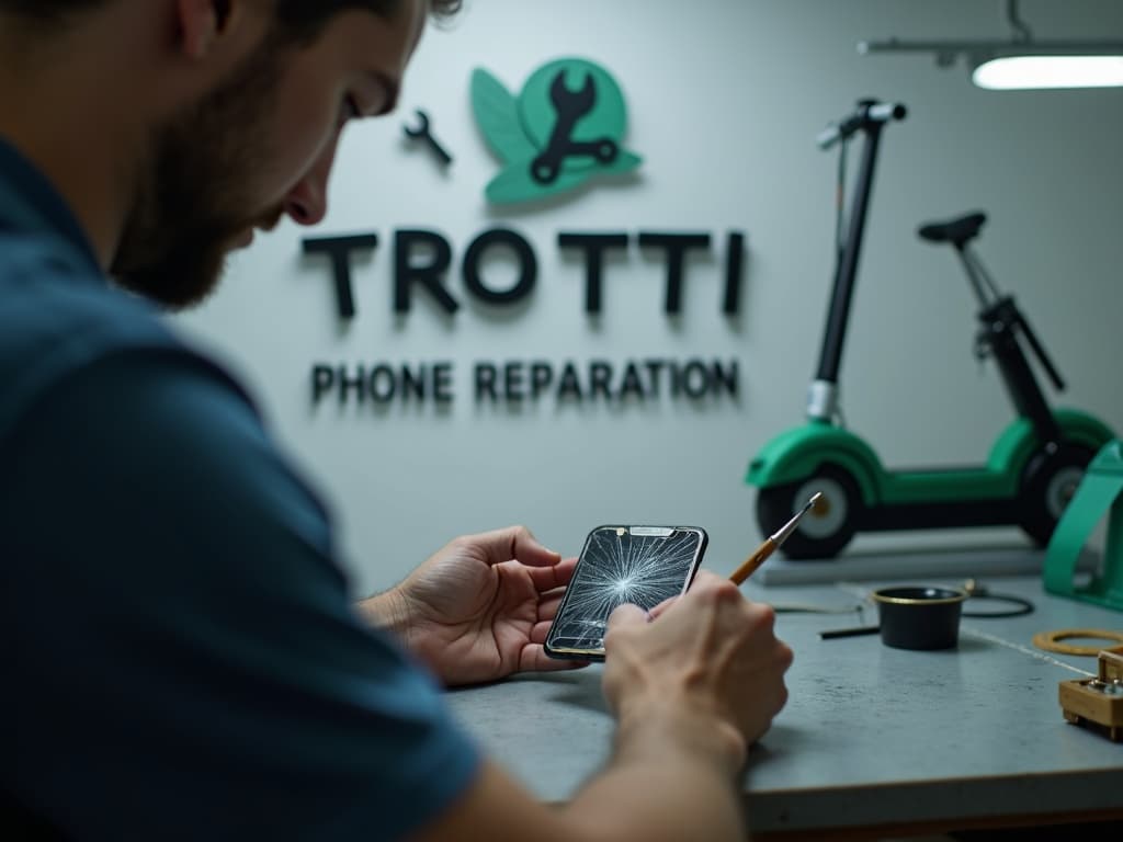 Réparation Écran / Vitre tactile à Groslay - TROTTIPHONE