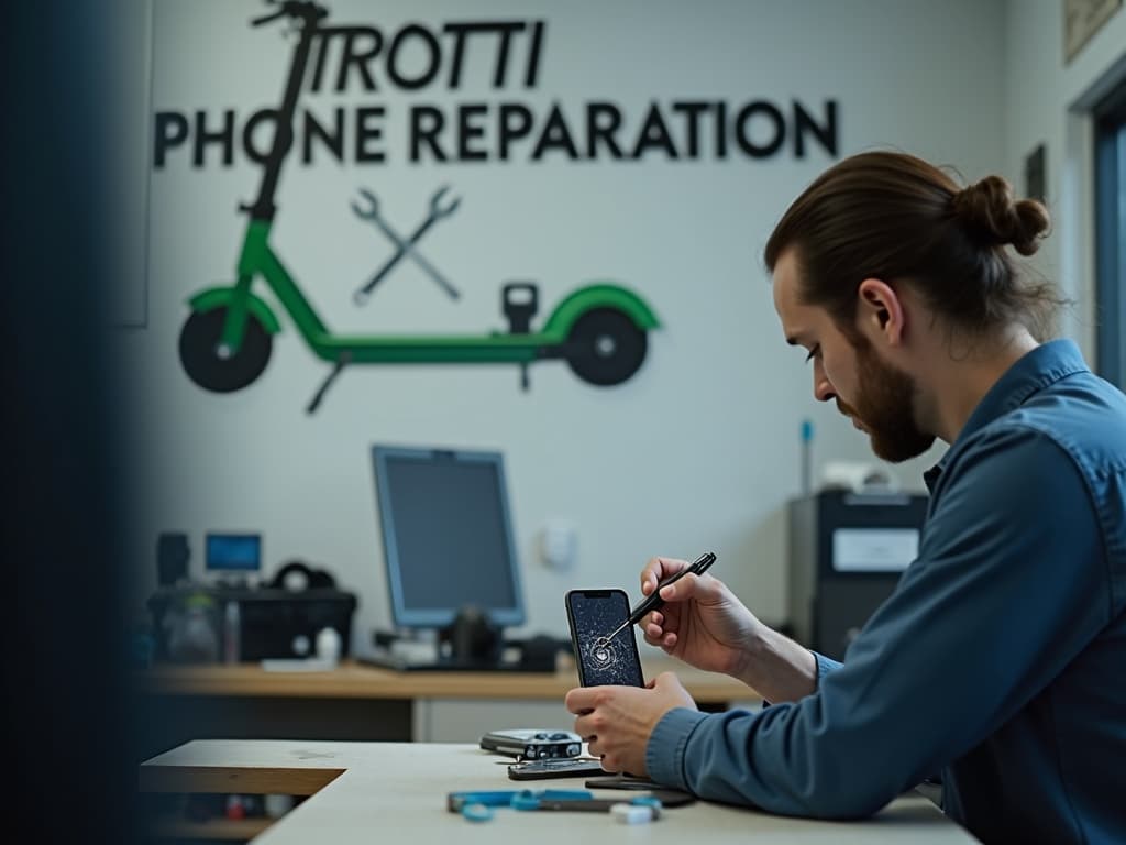 Réparation Écran / Vitre tactile à Haute-Isle - TROTTIPHONE