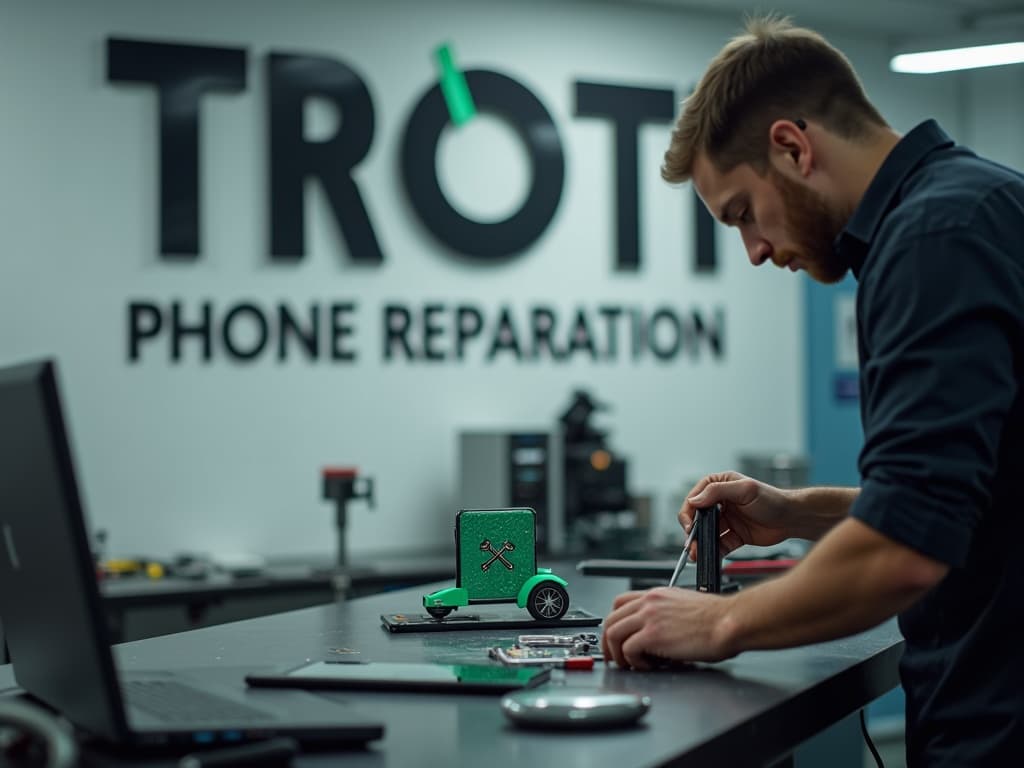 Réparation Écran / Vitre tactile à La Chapelle-en-Vexin - TROTTIPHONE