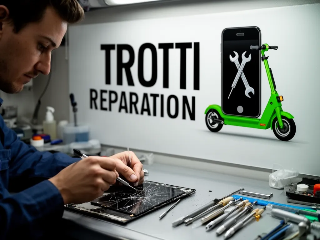 Réparation Écran / Vitre tactile à Le Perchay - TROTTIPHONE