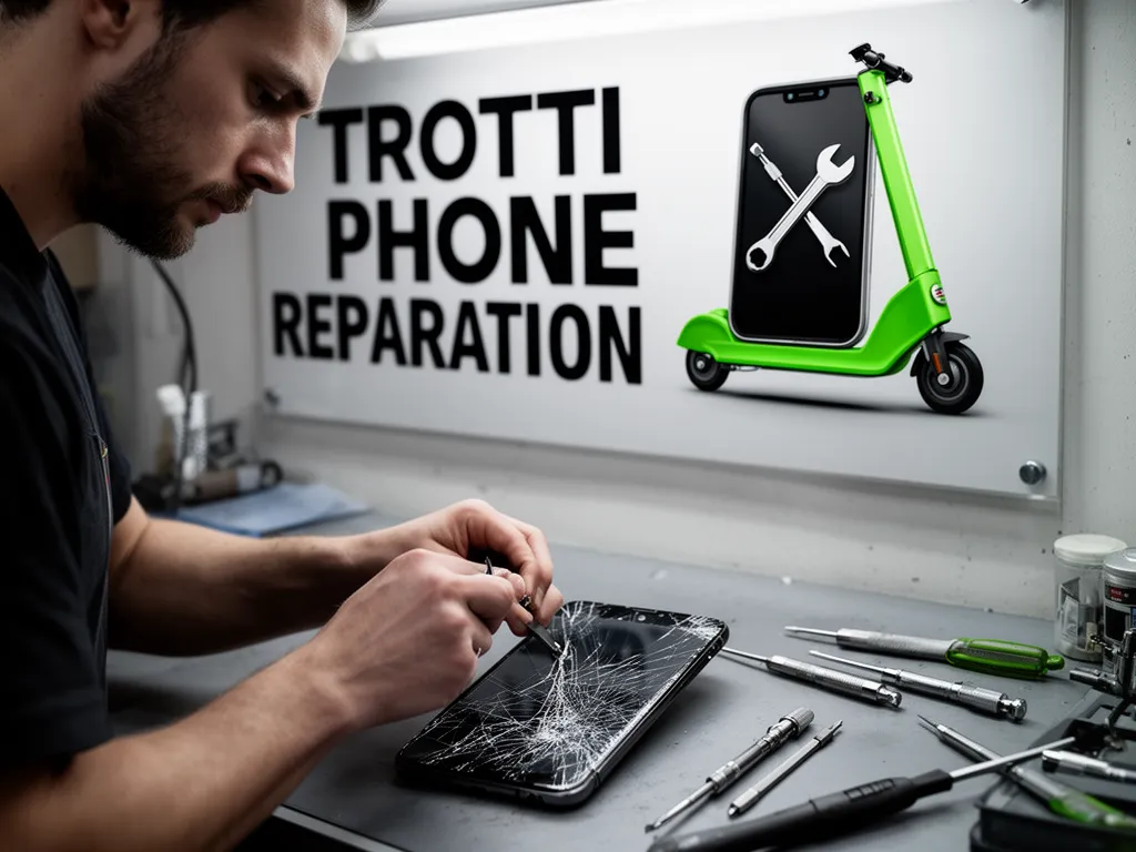 Réparation Écran / Vitre tactile à Le Plessis-Luzarches - TROTTIPHONE