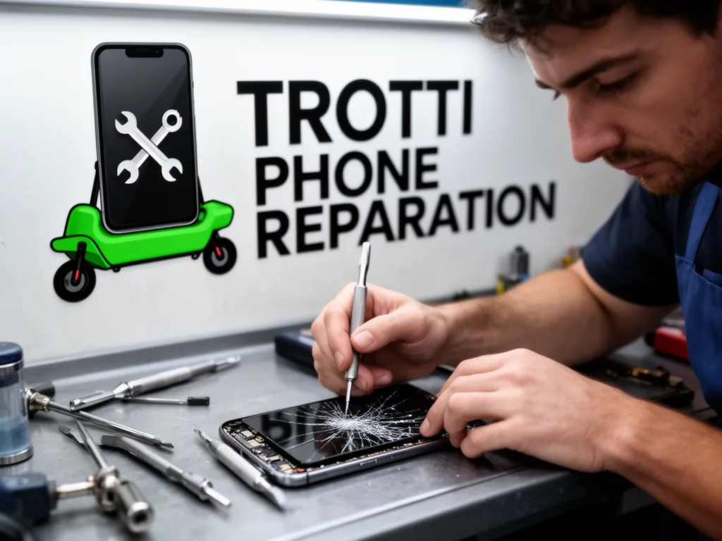 Réparation Écran / Vitre tactile à Livilliers - TROTTIPHONE