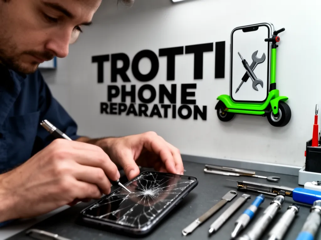 Réparation Écran / Vitre tactile à Luzarches - TROTTIPHONE