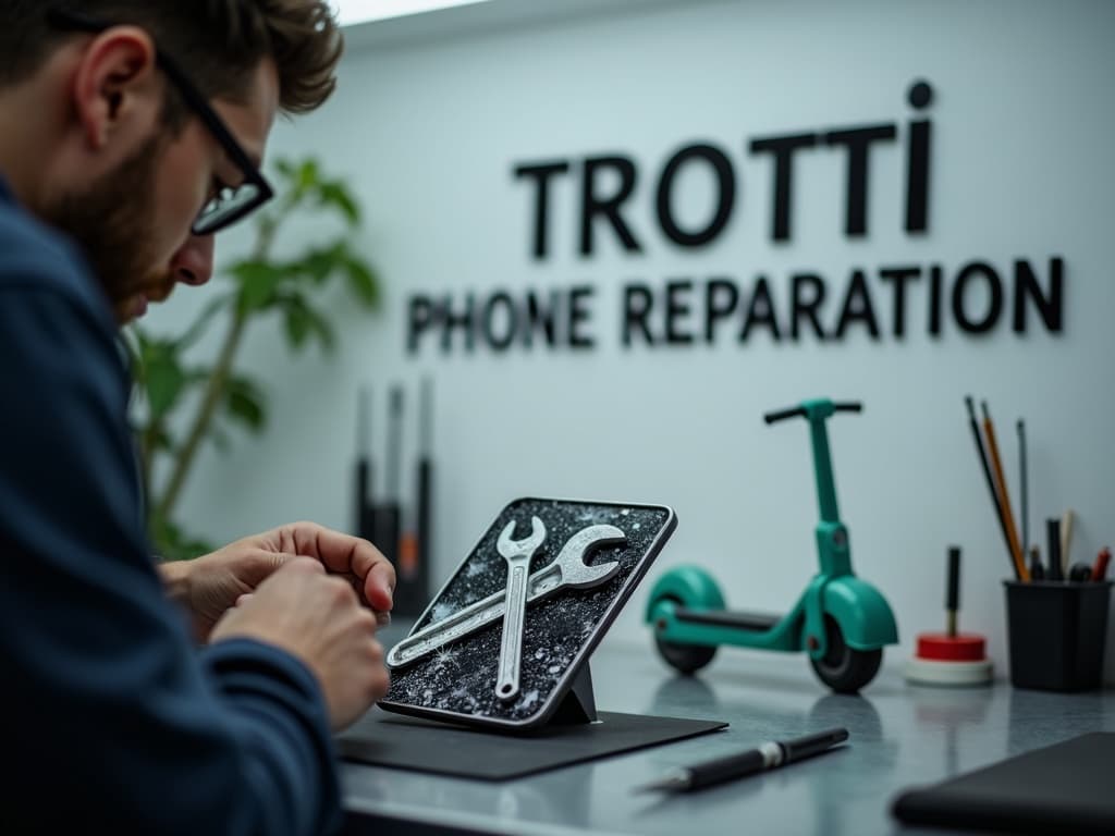 Réparation Écran / Vitre tactile à Méry-sur-Oise - TROTTIPHONE