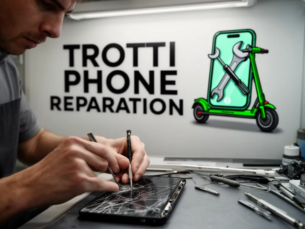 Réparation Écran / Vitre tactile à Montgeroult - TROTTIPHONE