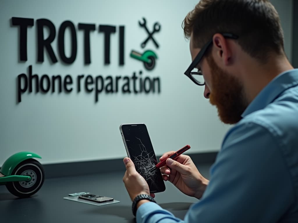 Réparation Écran / Vitre tactile à Montmagny - TROTTIPHONE