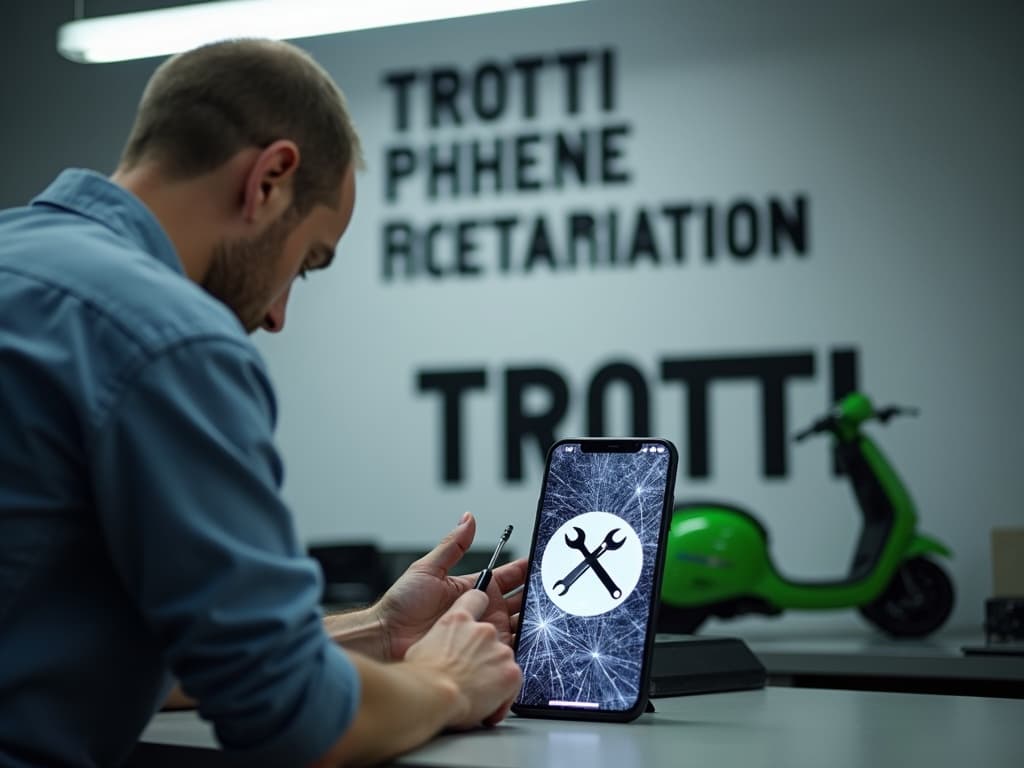 Réparation Écran / Vitre tactile à Montmorency - TROTTIPHONE