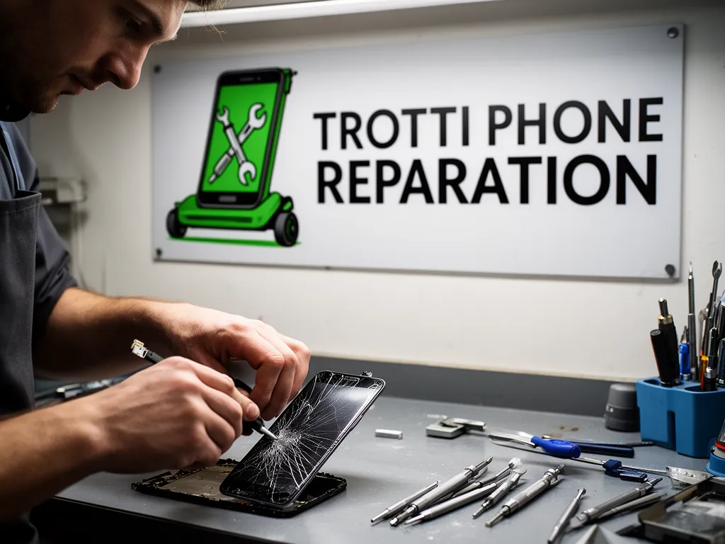 Réparation Écran / Vitre tactile à Moussy - TROTTIPHONE