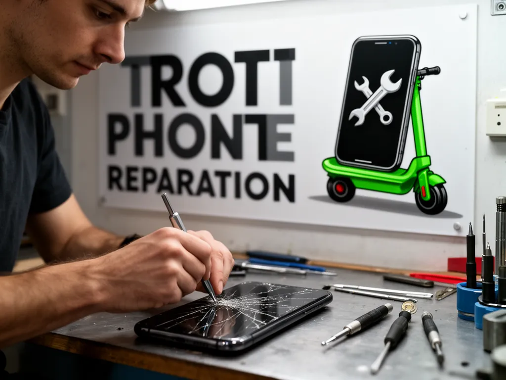 Réparation Écran / Vitre tactile à Piscop - TROTTIPHONE