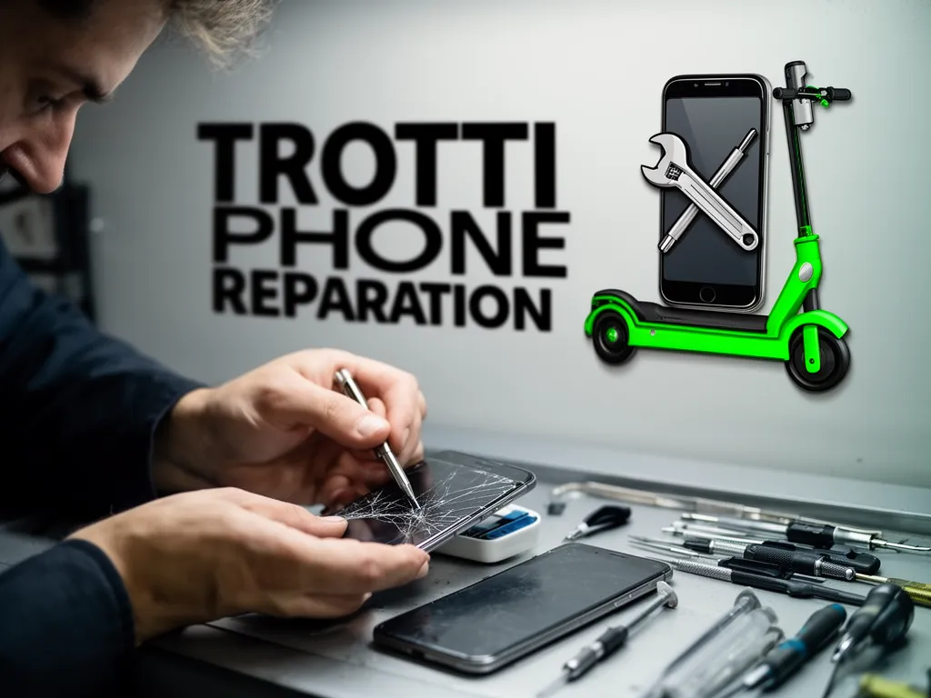 Réparation Écran / Vitre tactile à Puiseux-en-France - TROTTIPHONE