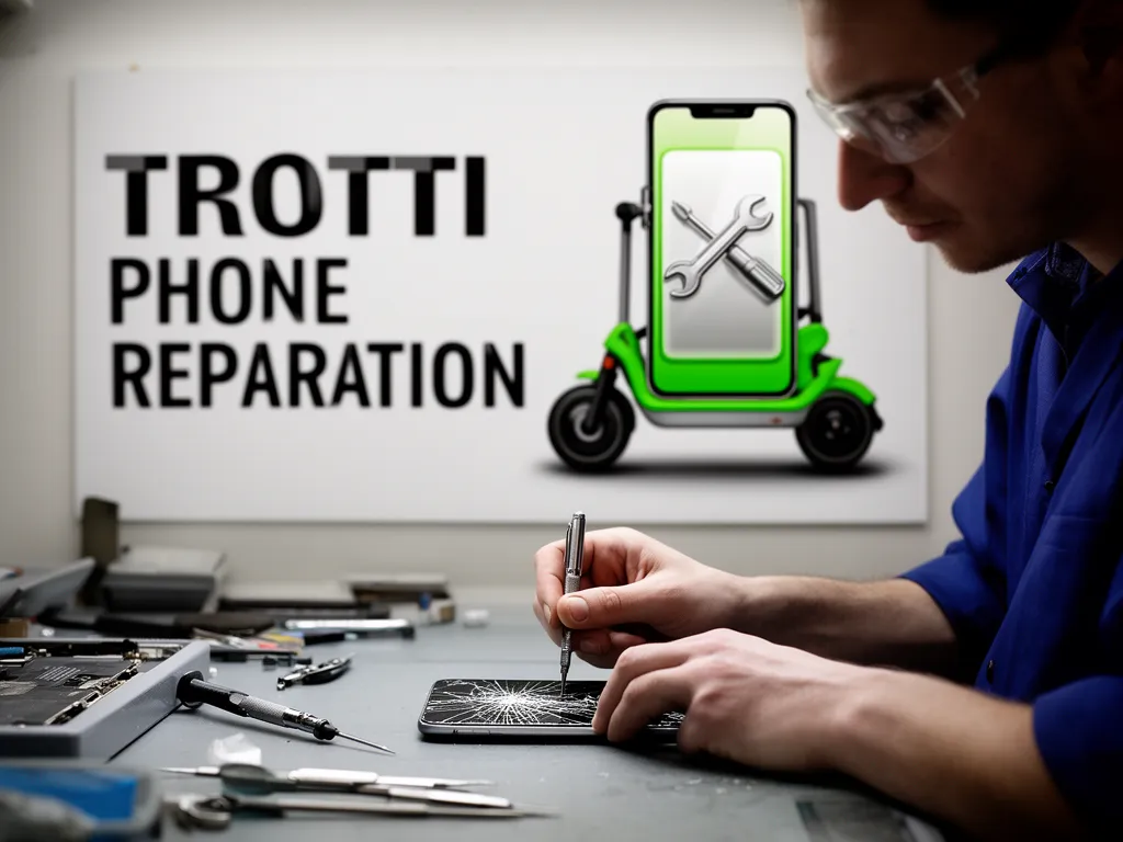 Réparation Écran / Vitre tactile à Reilly - TROTTIPHONE