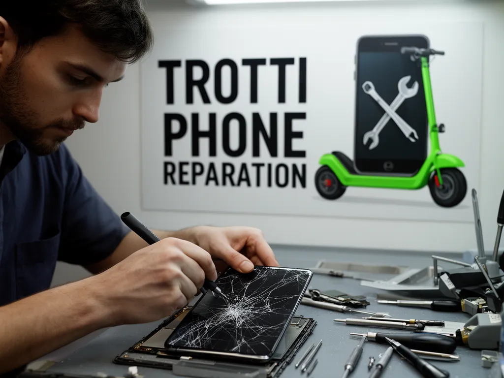 Réparation Écran / Vitre tactile à Ronquerolles - TROTTIPHONE