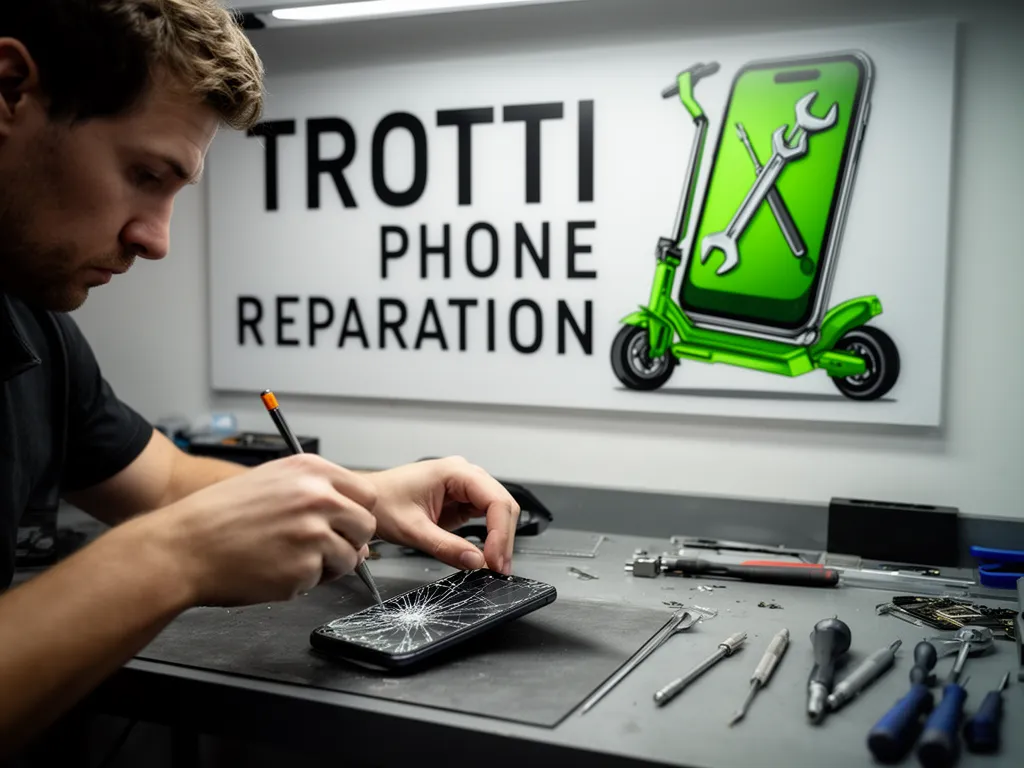 Réparation Écran / Vitre tactile à Saint-Clair-sur-Epte - TROTTIPHONE