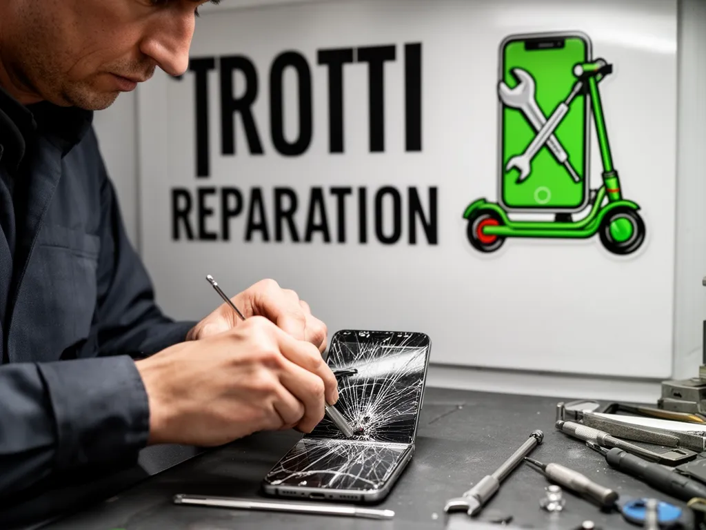 Réparation Écran / Vitre tactile à Santeuil - TROTTIPHONE