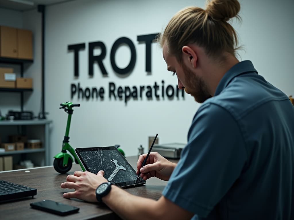 Réparation Écran / Vitre tactile à Andilly - TROTTIPHONE