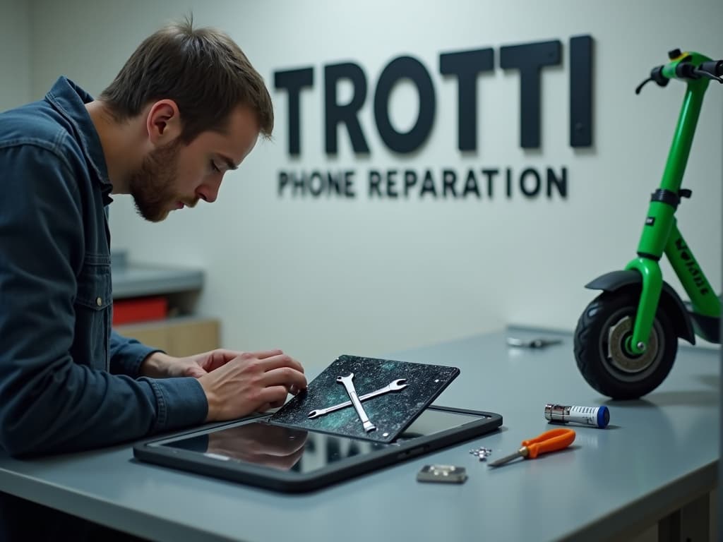 Réparation Écran / Vitre tactile à Arronville - TROTTIPHONE