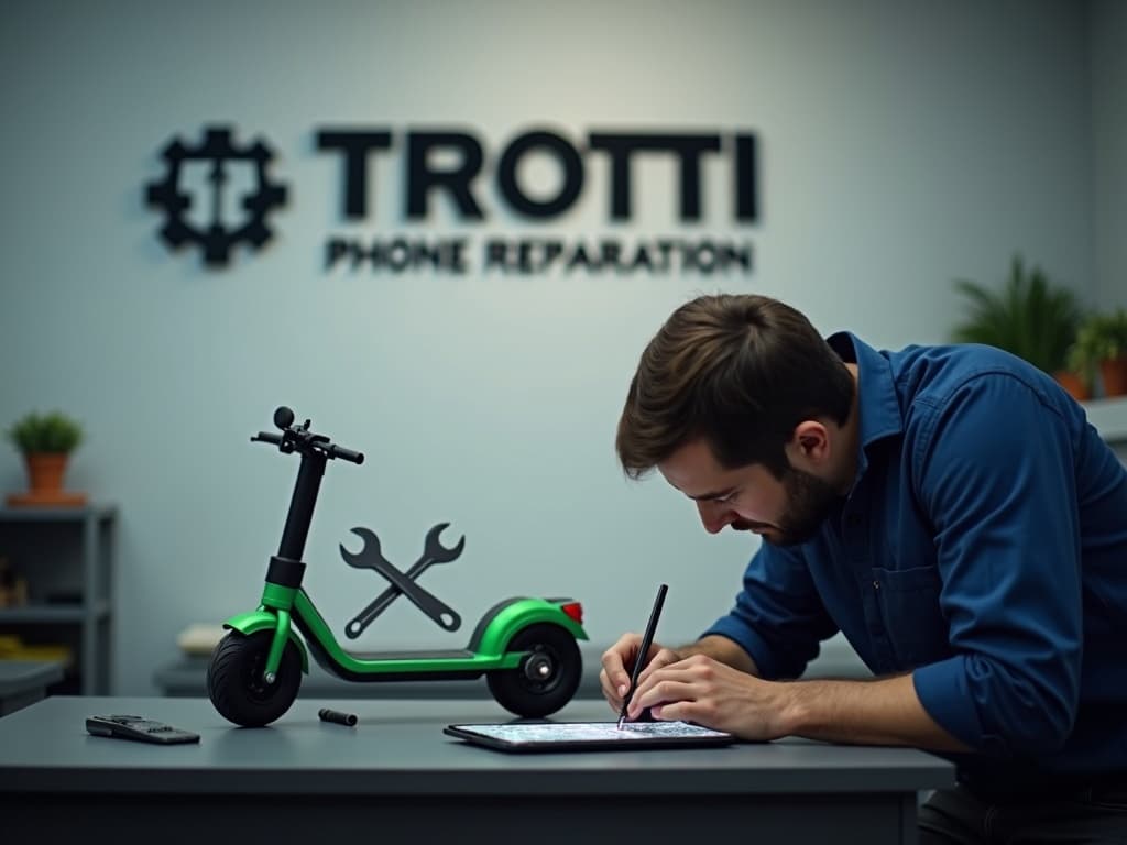 Réparation Écran / Vitre tactile à Auvers-sur-Oise - TROTTIPHONE