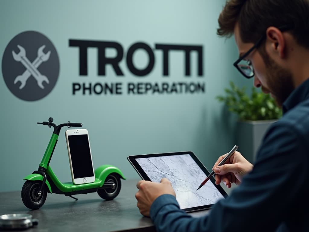 Réparation Écran / Vitre tactile à Bellefontaine - TROTTIPHONE