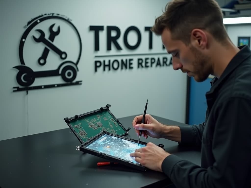 Réparation Écran / Vitre tactile à Bernes-sur-Oise - TROTTIPHONE