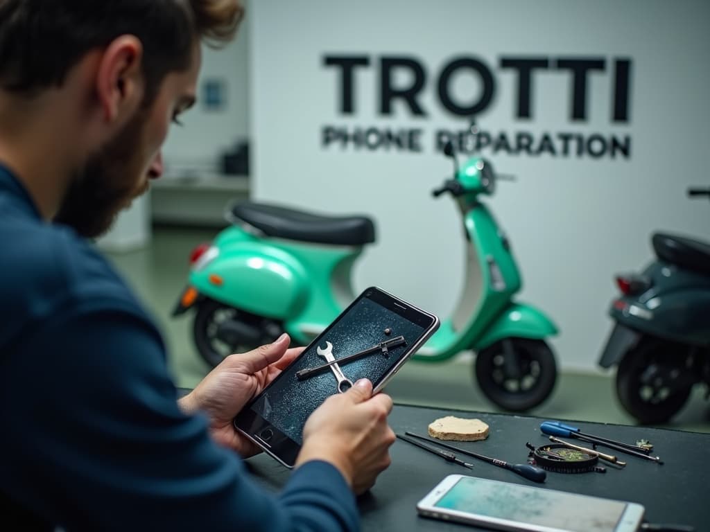 Réparation Écran / Vitre tactile à Bouqueval - TROTTIPHONE