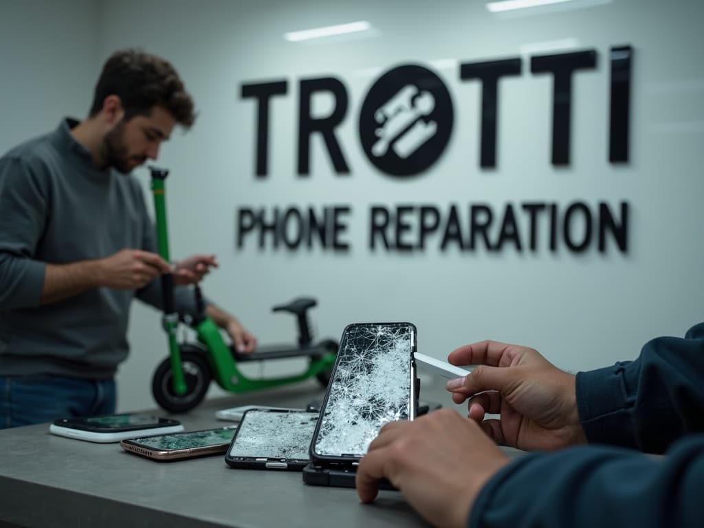 Réparation Écran / Vitre tactile à Chaumontel - TROTTIPHONE