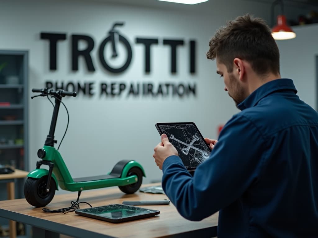 Réparation Écran / Vitre tactile à Chaussy - TROTTIPHONE
