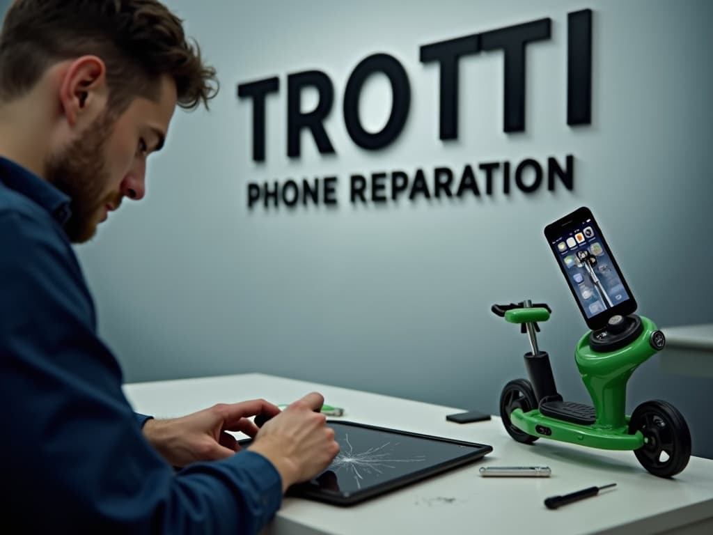 Réparation Écran / Vitre tactile à Chennevières-lès-Louvres - TROTTIPHONE