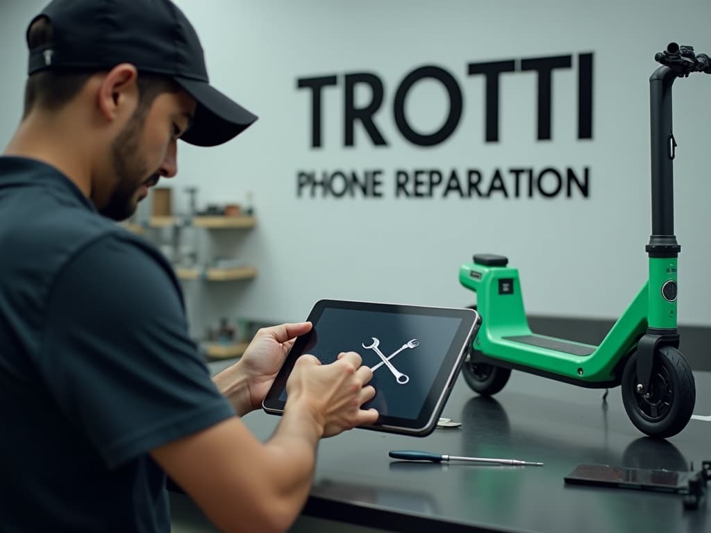 Réparation Écran / Vitre tactile à Ennery - TROTTIPHONE