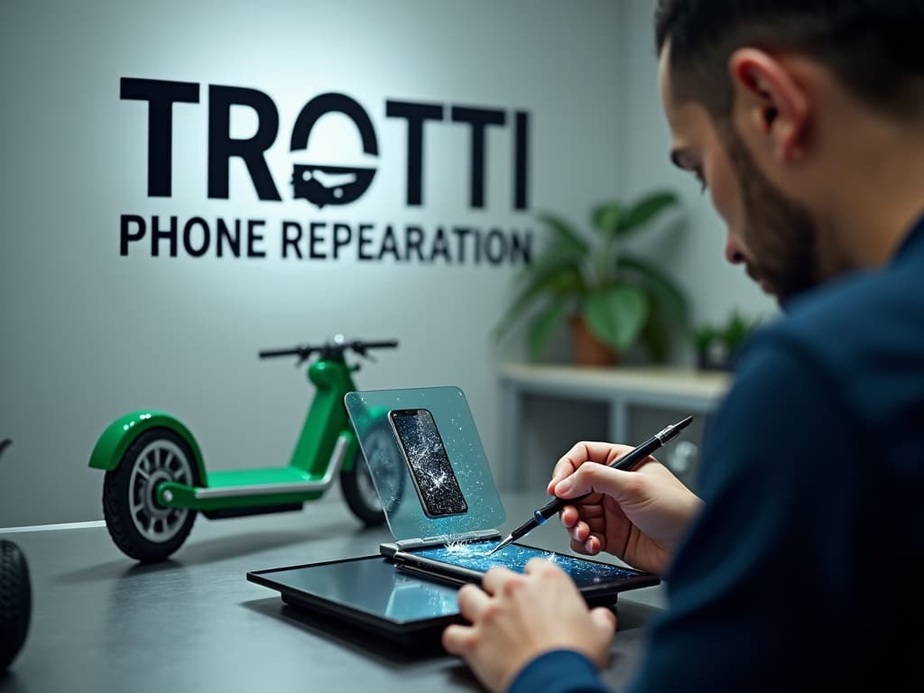 Réparation Écran / Vitre tactile à Éragny - TROTTIPHONE