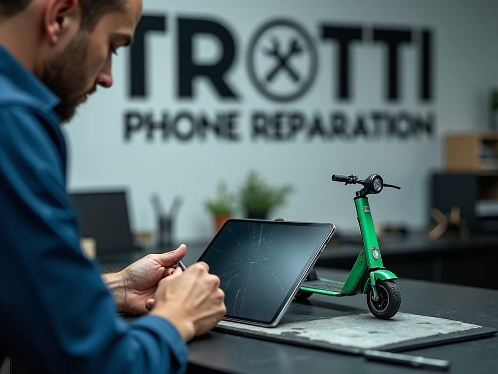 Réparation Écran / Vitre tactile à Franconville - TROTTIPHONE