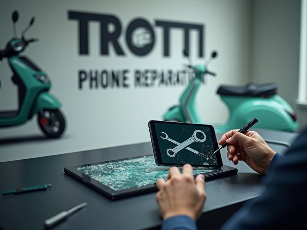 Réparation Écran / Vitre tactile à Goussainville - TROTTIPHONE