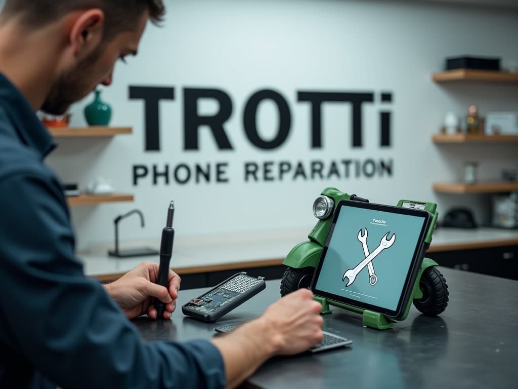 Réparation Écran / Vitre tactile à Haute-Isle - TROTTIPHONE