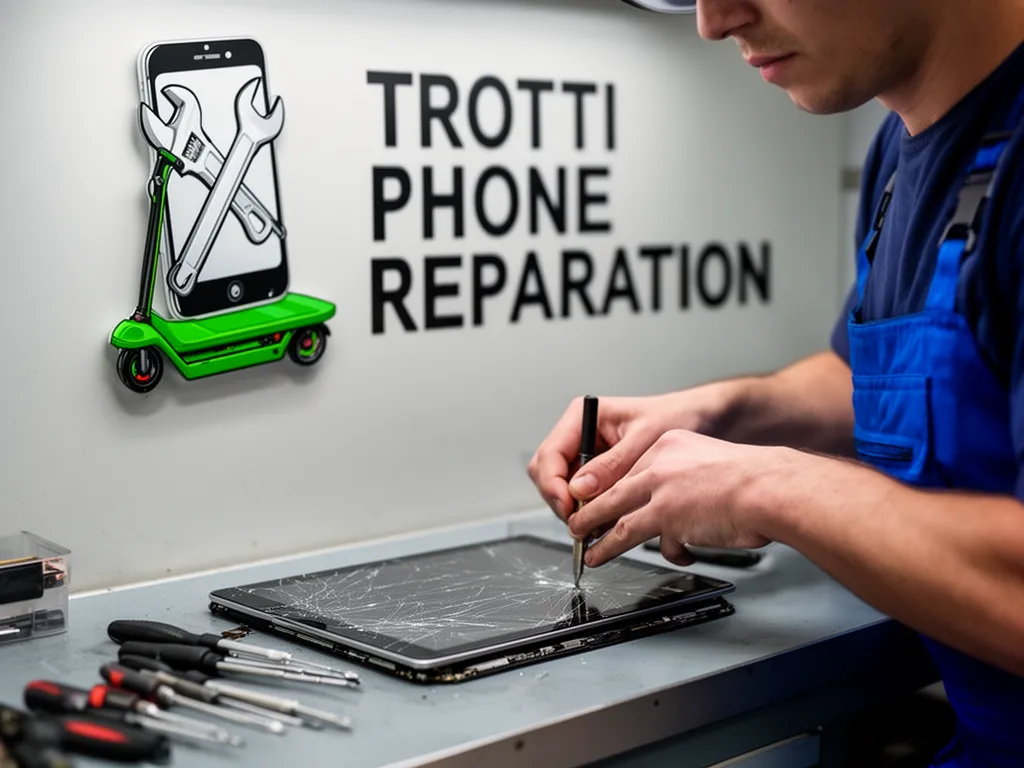 Réparation Écran / Vitre tactile à La Roche-Guyon - TROTTIPHONE