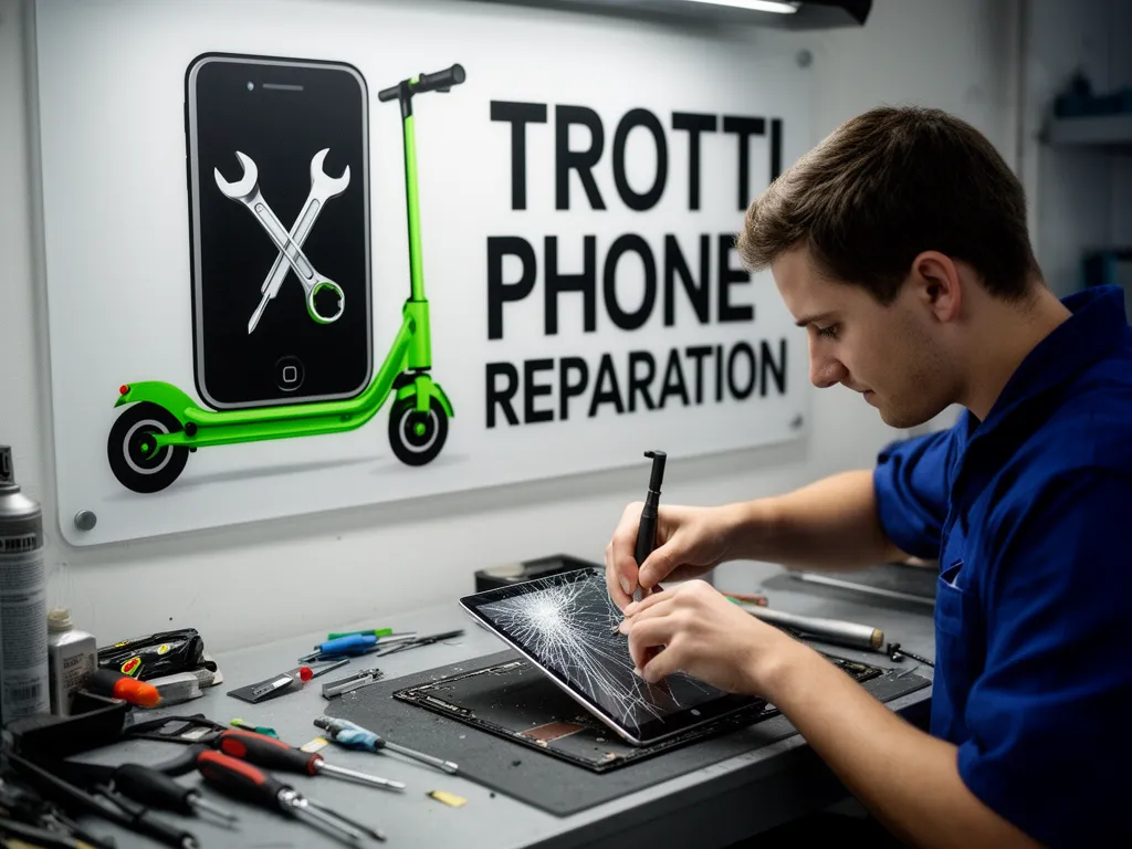 Réparation Écran / Vitre tactile à Le Plessis-Gassot - TROTTIPHONE