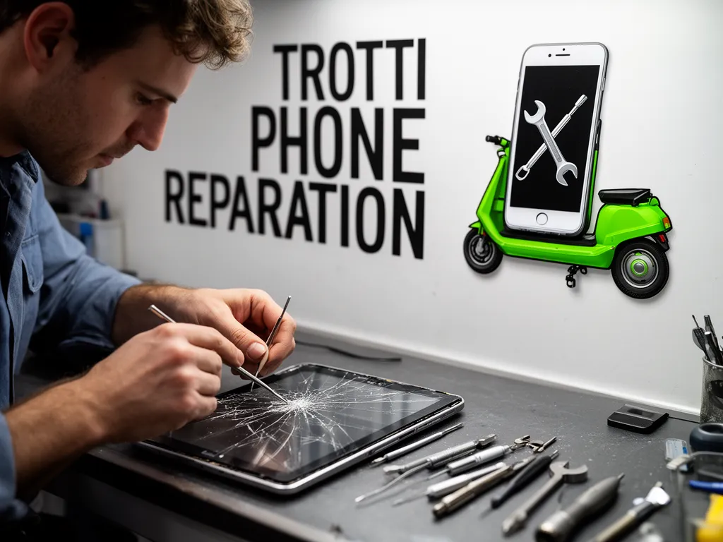 Réparation Écran / Vitre tactile à Le Plessis-Luzarches - TROTTIPHONE