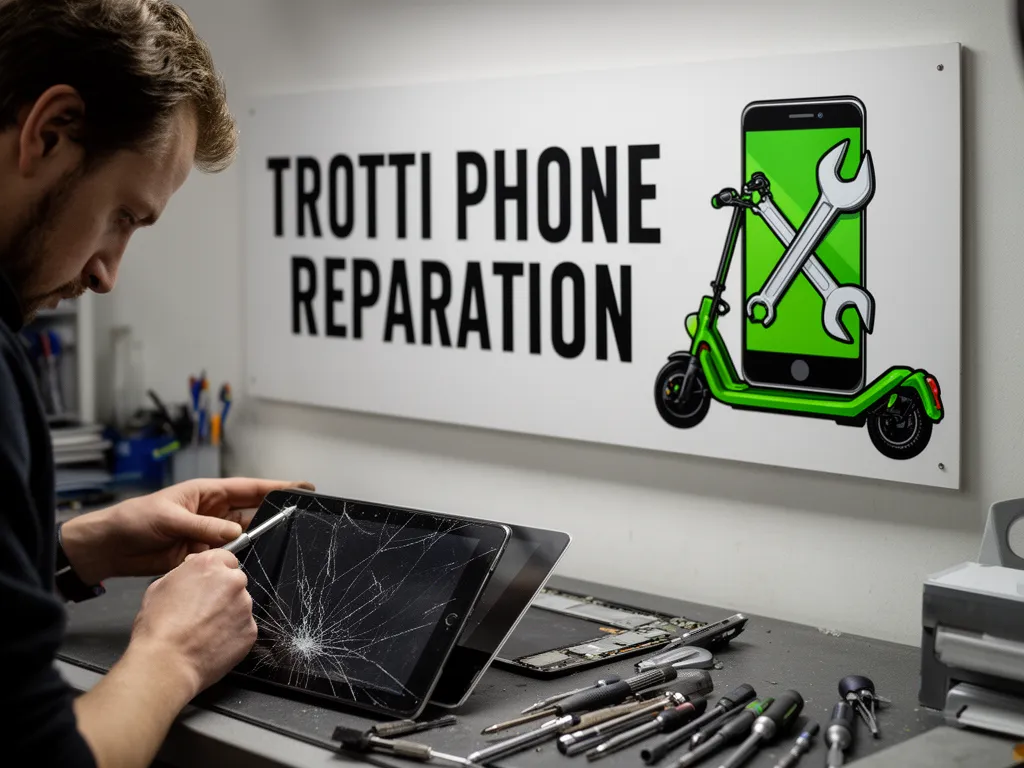 Réparation Écran / Vitre tactile à Livilliers - TROTTIPHONE