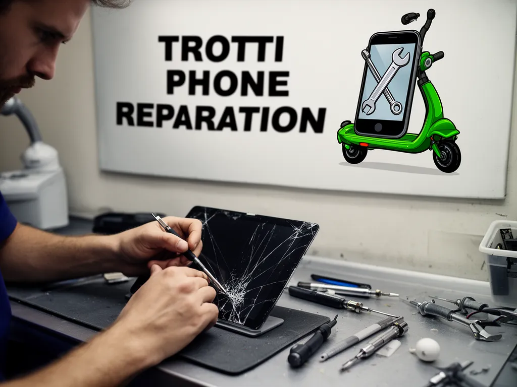 Réparation Écran / Vitre tactile à Louvres - TROTTIPHONE