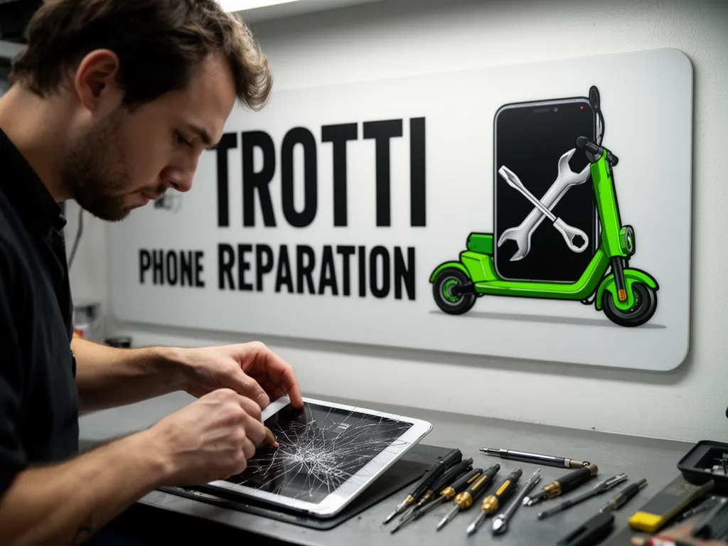 Réparation Écran / Vitre tactile à Maffliers - TROTTIPHONE