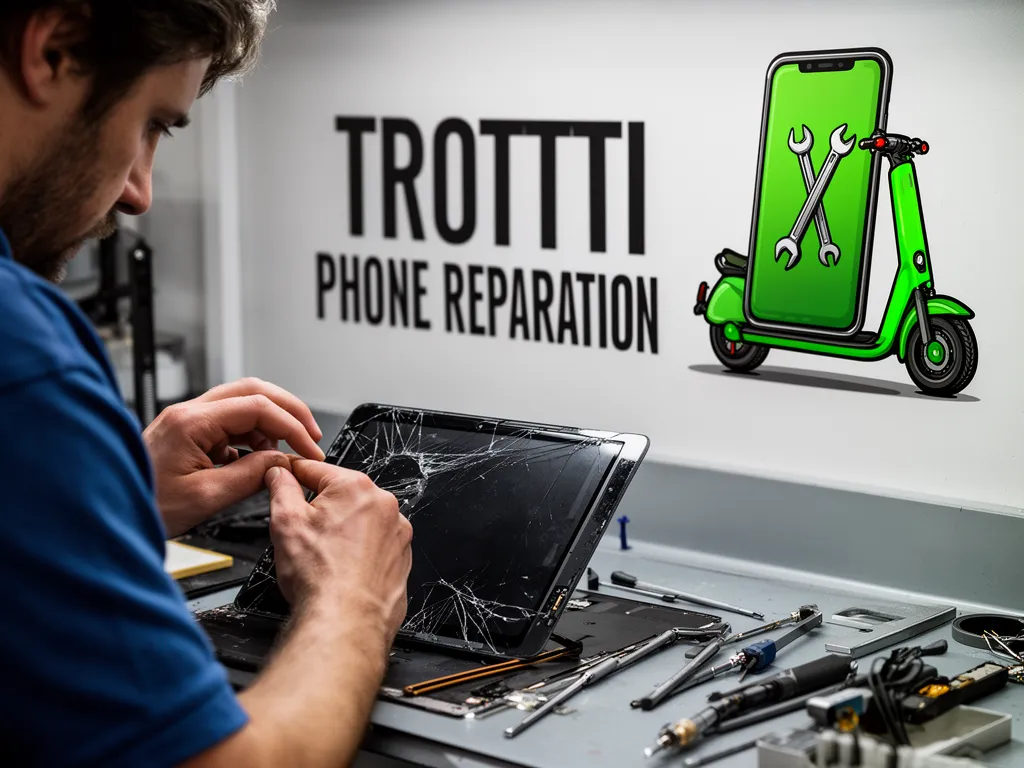 Réparation Écran / Vitre tactile à Marines - TROTTIPHONE