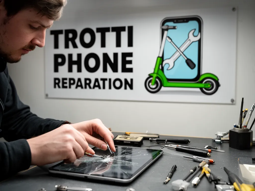 Réparation Écran / Vitre tactile à Menouville - TROTTIPHONE