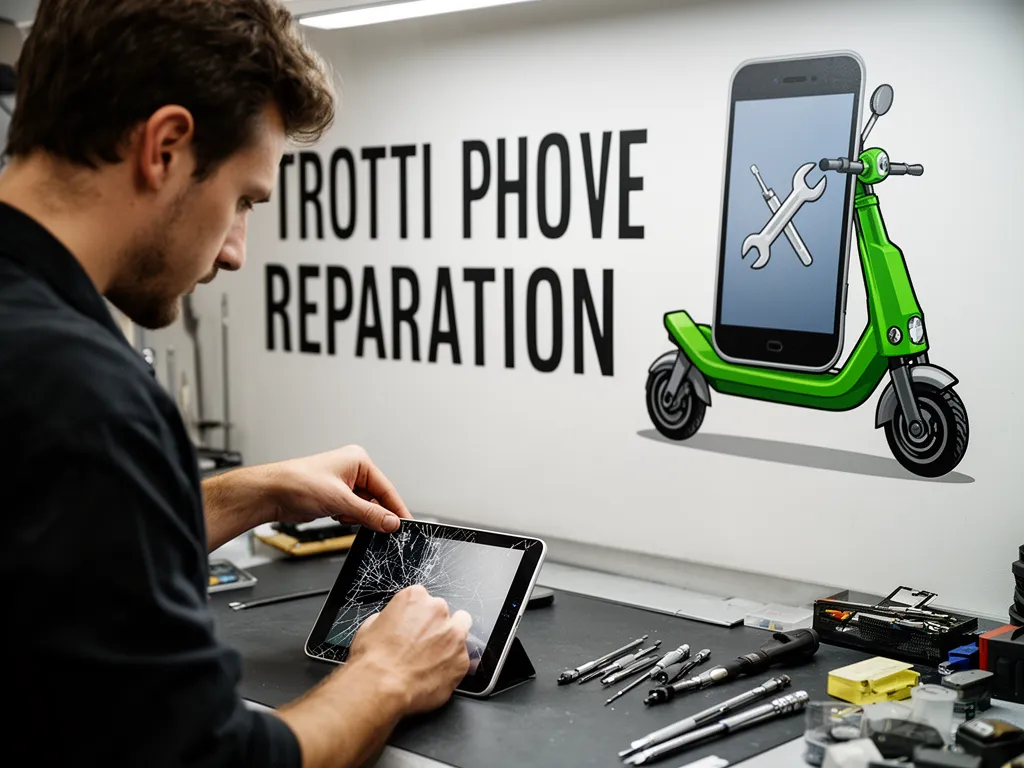 Réparation Écran / Vitre tactile à Mériel - TROTTIPHONE