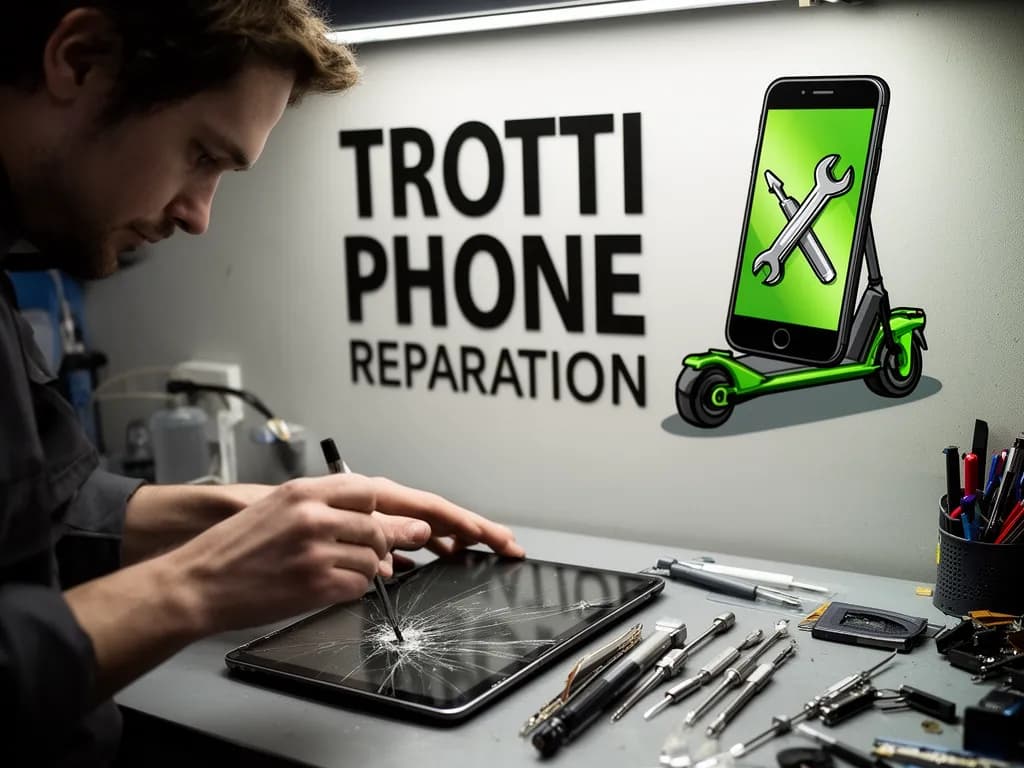 Réparation Écran / Vitre tactile à Moisselles - TROTTIPHONE