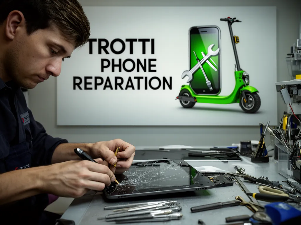 Réparation Écran / Vitre tactile à Moussy - TROTTIPHONE